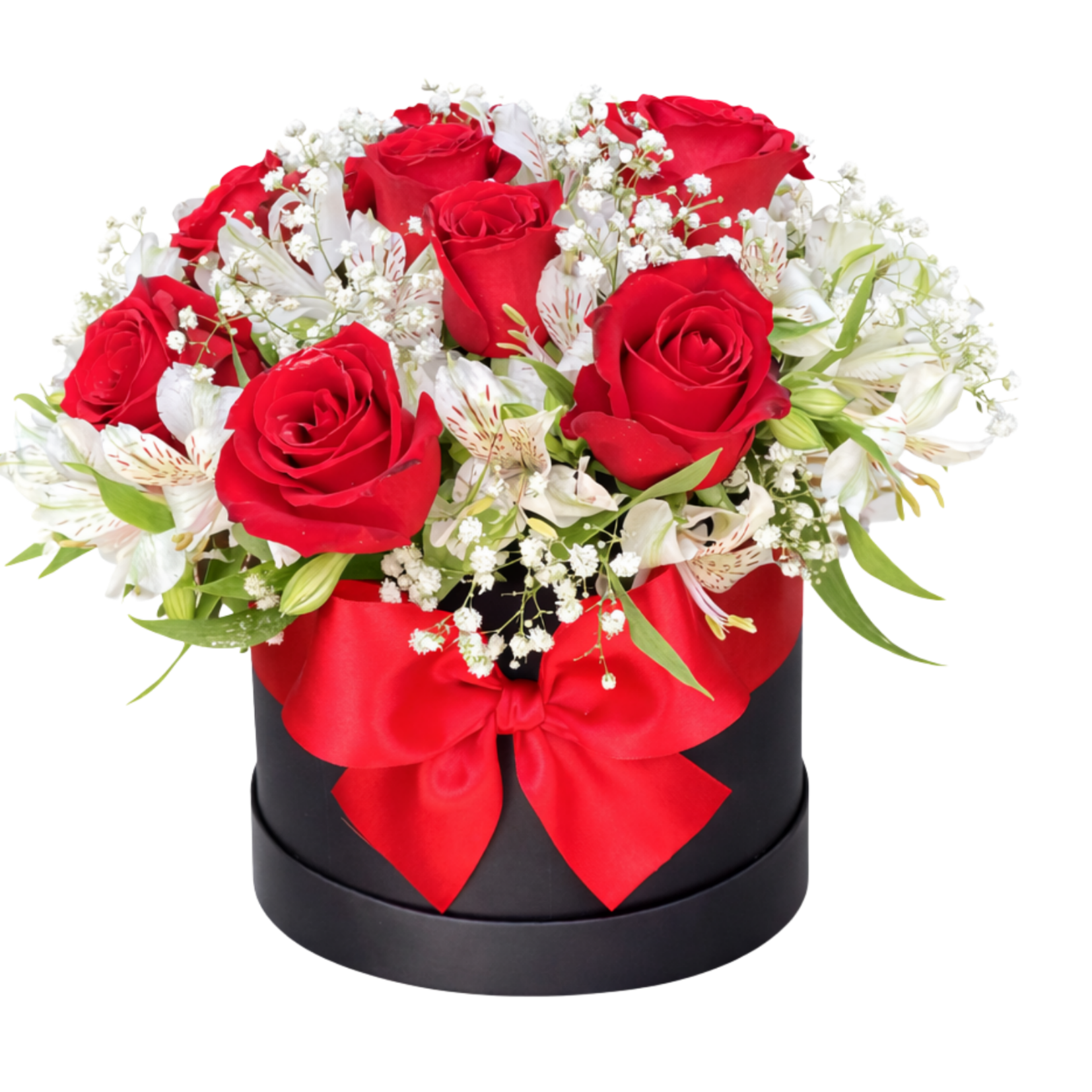 Box Luxo de Rosas Vermelhas