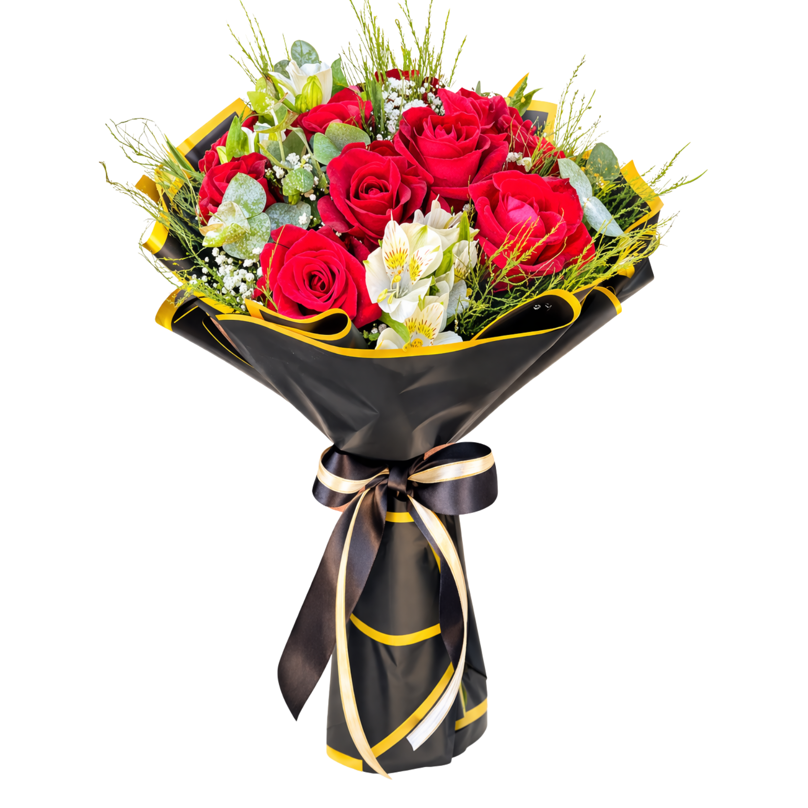 Buqu� de 12 Rosas Vermelhas